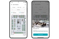 Screenshot of Workplace Experience App