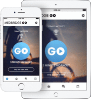 Screenshot of Transform the patient experience by prescribing exercises in easy-to-follow, achievable daily doses.