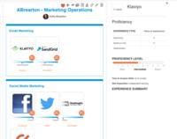 Screenshot of Use SkillStacks to visualize and understand your team's technology proficiency.