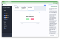 Screenshot of Service Co-Pilot - Triage 
With recommended steps and parts, users can quickly navigate the problem and the required resources to solve it faster.