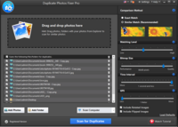Screenshot of Interface of Duplicate Photo Fixer Pro