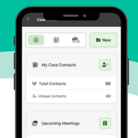 Screenshot of Sumac Case Portal