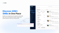 Screenshot of SMB Prospecting Tool for Agencies