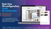 Screenshot of 3D product Configurator