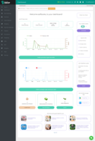 Screenshot of HomePage Dashboard Screen