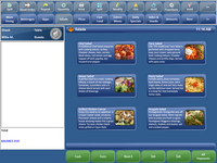 Screenshot of salads