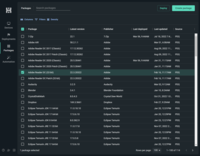 Screenshot of some of the over 100 pre-built packages, all kept up-to-date and tested to verify a silent install