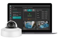 Screenshot of Solink Video Alarms, used to protect a business during after hours. The AI can detect and deter threats, or automatically call emergency response if needed.