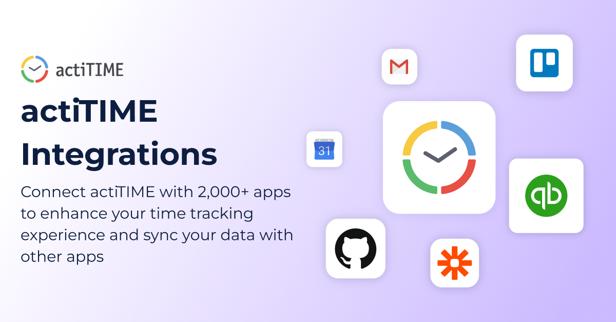 Screenshot of some of the available integrations.