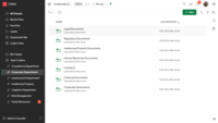 Screenshot of Offers a shared space to store, organize, and manage files to support collaboration.