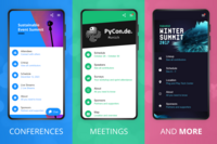 Screenshot of The event app can be customized to work for every kind of event.