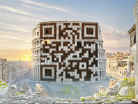 Screenshot of QR Code for cities and monuments