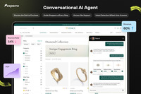 Screenshot of Experro's human-like, 24/7 conversational support that drives sales and reduces service costs.