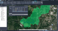 Screenshot of CAD and GIS Integration
