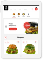 Screenshot of Food Ordering Website Builder