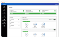 Screenshot of Real-time system overview: Integration Platform's main dashboard