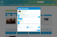 Screenshot of Use tags to categorize every file exactly how it is needed! Organize your assets in a Collection or a Mini Website within brahms®. To share just send a personalized link, with a set access-time-limit and see click statistics afterwards.