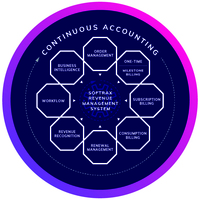 Screenshot of continuous accounting with SOFTRAX RMS