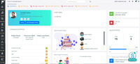 Screenshot of Employee Self-Service Portal Dashboard