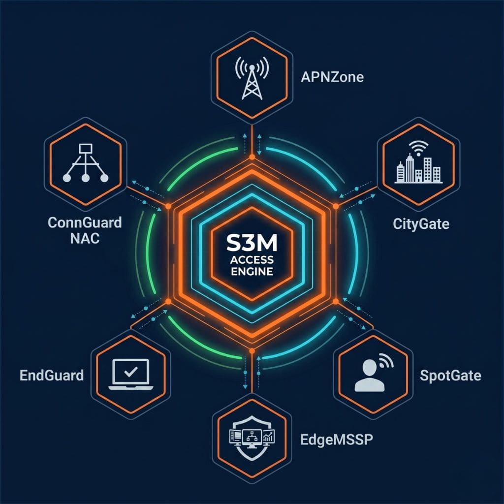 Screenshot of S3M Security Architecture