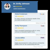 Screenshot of positive review acquisition, to build loyalty.