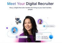 Screenshot of Digital Recruiter works alongside your recruiting team to automate candidate screening, outreach, interview scheduling, and other repetitive hiring tasks, giving recruiters more time to build relationships and make hiring decisions.