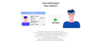 Screenshot of Argos KYC’s Face Verification technology compares the face from the ID card with the submitted selfie face photo. We are proud to announce the accuracy of AI’s ID face recognition to selfie photo face verification is 99.5%.