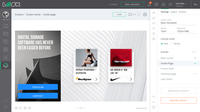 Screenshot of layout artboard settings
