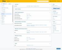 Screenshot of Therap HomePage