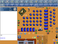 Screenshot of the table status interface