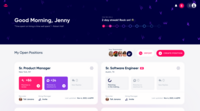 Screenshot of the Perfect dashboard