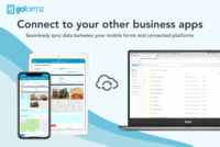 Screenshot of a mobile form that is connected with critical business applications. Forms can be connected to apps like Salesforce and Box to Procore and Smartsheet.