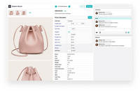 Screenshot of the quote negotiation interface, where users can live chat with buyers in the quote, finalize the quote details without email, calculate costs and margin, edit or add to the quote as needed, or add team members to the quote.