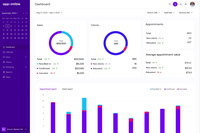 Screenshot of Appointible Dashboard.