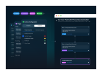 Screenshot of smart message delivery flows