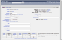 Screenshot of Bug details