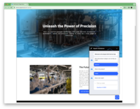 Screenshot of cross-platform accessibility - the app is available for both internal service teams and customers via web and mobile platforms. It can be used to enhance an existing chatbot's performance and accuracy by integrating a knowledge base or through utilizing its API to create a customized user experience.