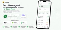 Screenshot of Evenda visual overview.