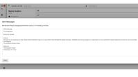 Screenshot of Automated Stay Extention Message