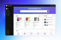 Screenshot of the Adobe GenStudio for Performance Marketing Home, which gives marketers one place to generate new emails or ads, find approved content to reuse, plan and execute campaigns, send content for activation, and analyze campaign and content performance.