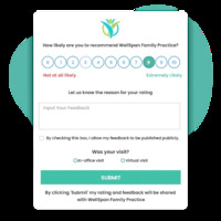 Screenshot of where RepuGen automatically captures and features positive experiences.