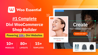 Screenshot of the Divi WooCommerce Shop Builder