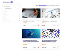 Screenshot of where sellers can list their products using the editor.