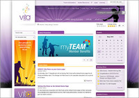 Screenshot of Vita - Intranet