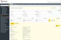 Screenshot of document properties showing a document's audit trail
