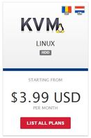 Screenshot of KVM Free DDOS Protected Netherlands VPS Server