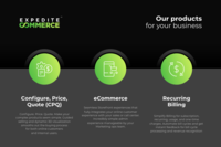 Screenshot of Expedite Commerce - CPQ, eCommerce, Recurring Billing
