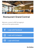 Screenshot of Login Portal