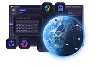 Screenshot of the Heimdal Threat-Hunting and Action Center dashboard