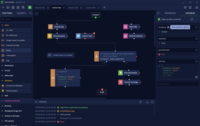 Screenshot of Automation Hub- Tools to build, deploy, and manage all your software bots in one location. The no-code/low-code architecture supports automation.